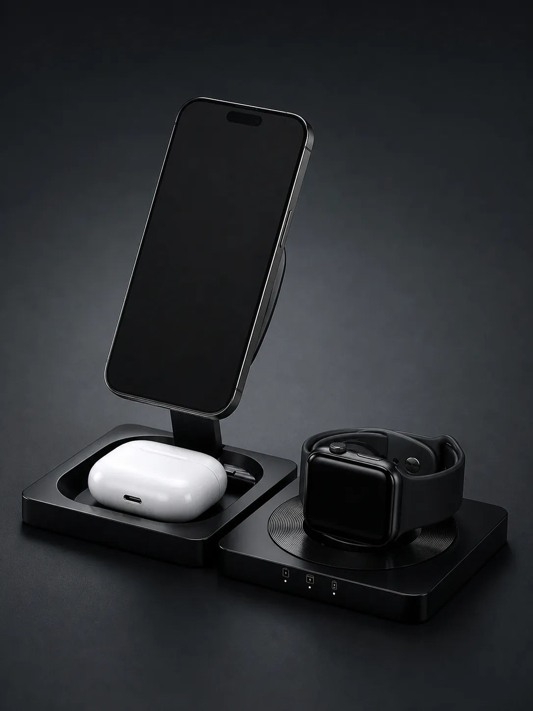 GoBloks simultaneously charging three compatible devices